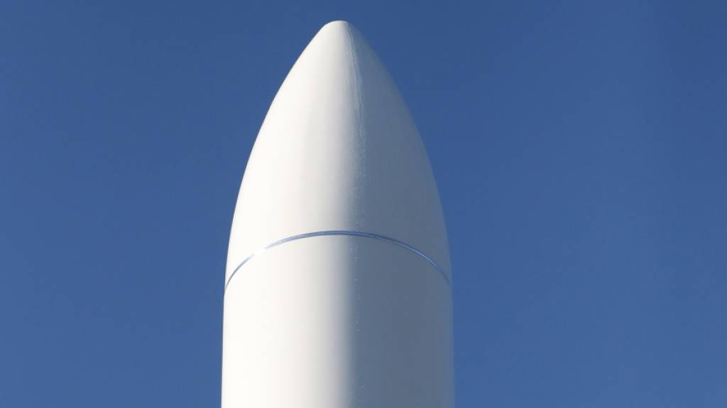 Die Spitze der Rakete Ariane 6 wurde am Beyond-Gravity-Standort in Emmen LU produziert. (Archivbild)