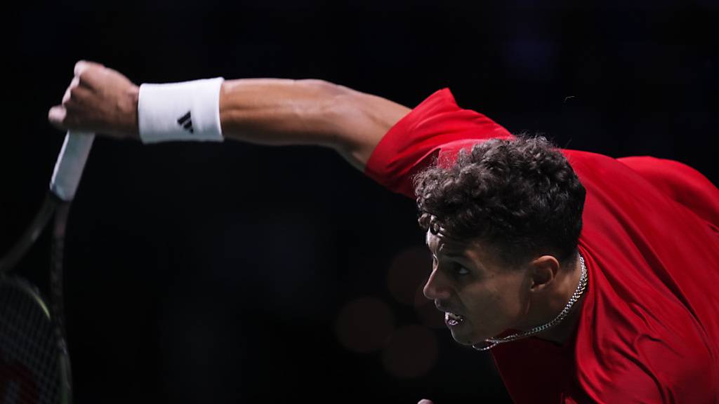 Aus der Balance: Ohne ihre Stars konnten die Kanadier mit der zweiten Garde um Gabriel Diallo ihren Coup im Davis Cup nicht wiederholen