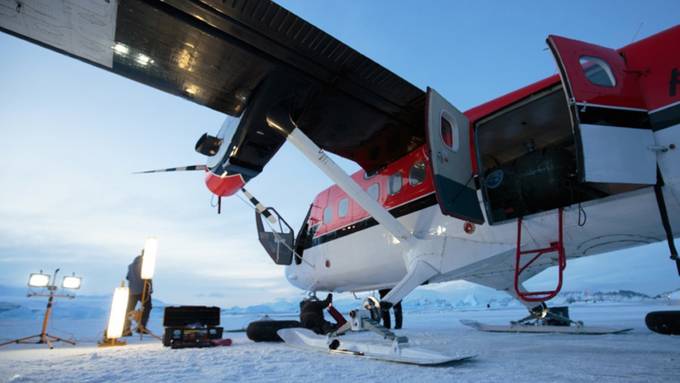 Russ aus Verbrennung beschleunigt Schneeschmelze in der Antarktis