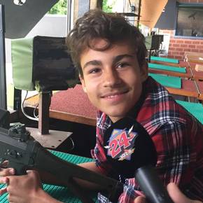 Schützenkönig Jakob Martens zu Gast im Ufsteller