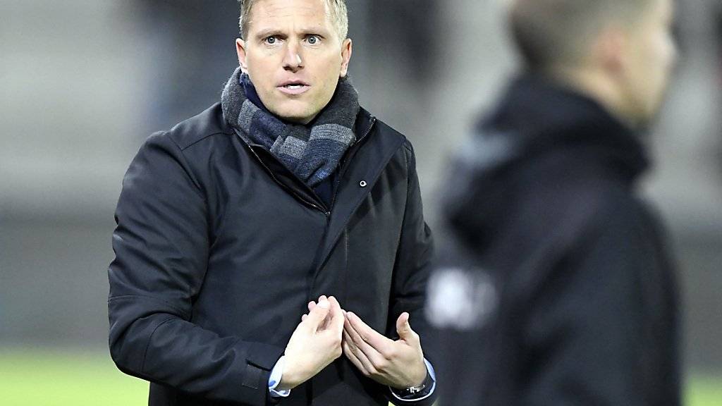 Trainer Marc Schneider arbaitet mit dem FC Thun ohne Nebengeräusche