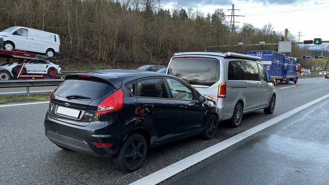 Drei Unfallautos, keine Verletzten – dafür viel Stau am Morgen