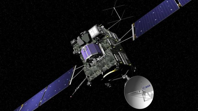 Europäische Kometensonde «Rosetta» auf Kollisionskurs