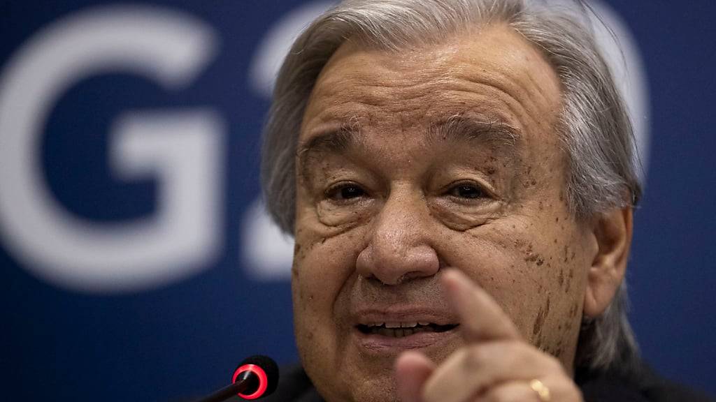 Guterres nimmt G20-Staaten vor Gipfel in Rio in die Pflicht