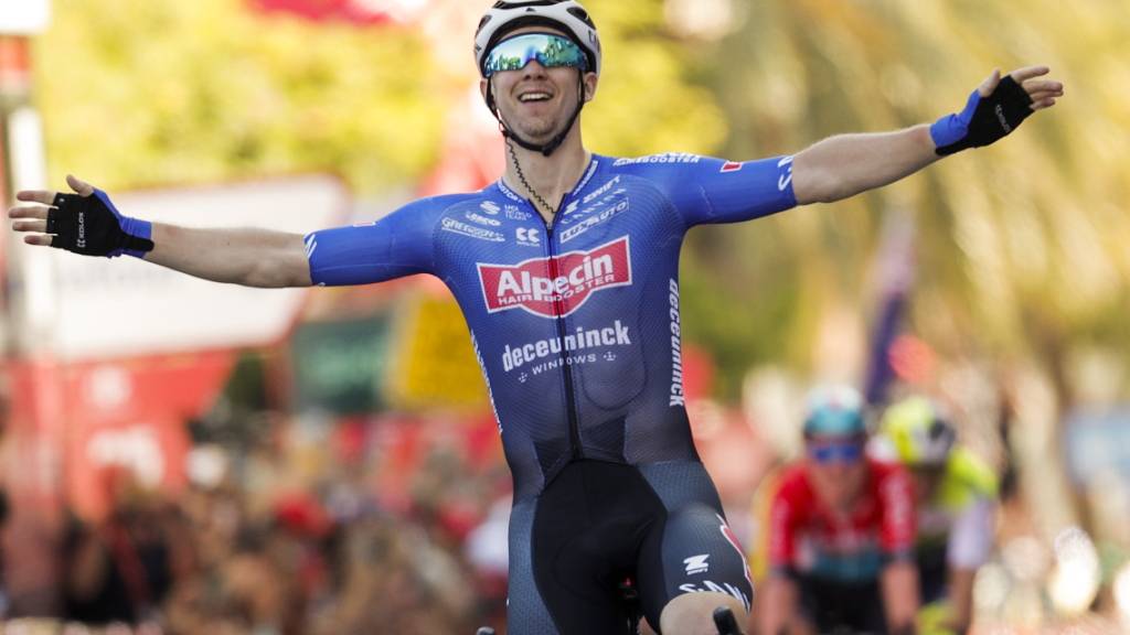 Der Australier Kaden Groves unterstreicht in der 4. Vuelta-Etappe seine Stärke im Sprint