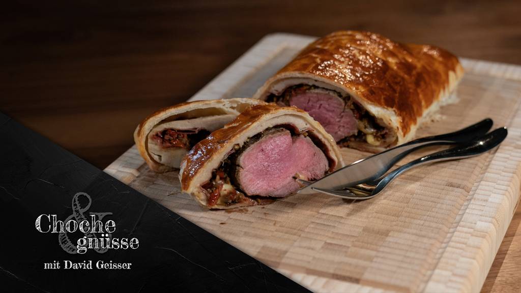 Rindsfilet mediterran im Blätterteig von David Geisser