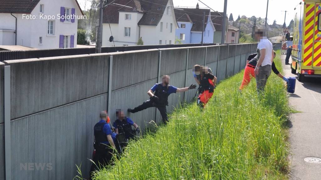 Rollstuhlfahrer verletzt nach Sturz in Grenchen