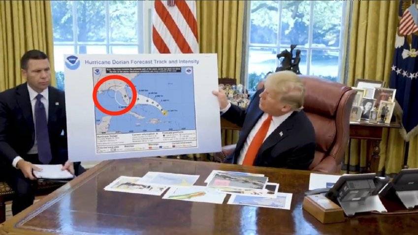 Trump Karte Alabama