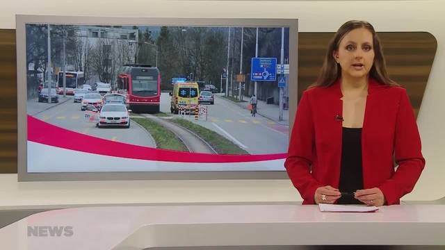 Fussgänger von Aare-Seeland mobil-Bahn erfasst und schwer verletzt