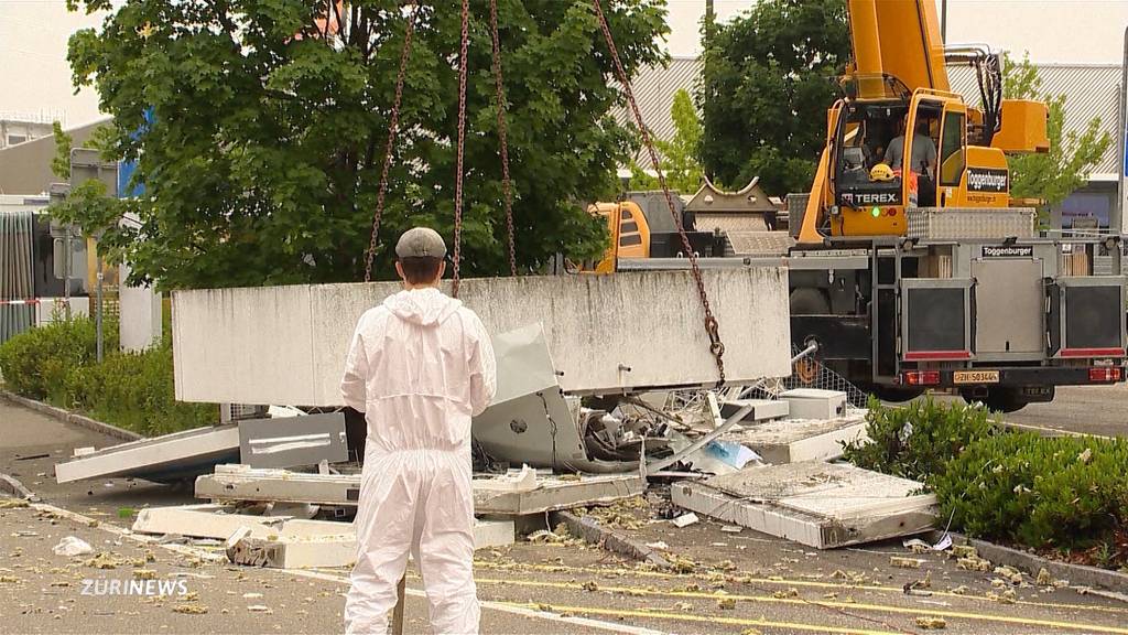 Bankomat in Winterthur gesprengt