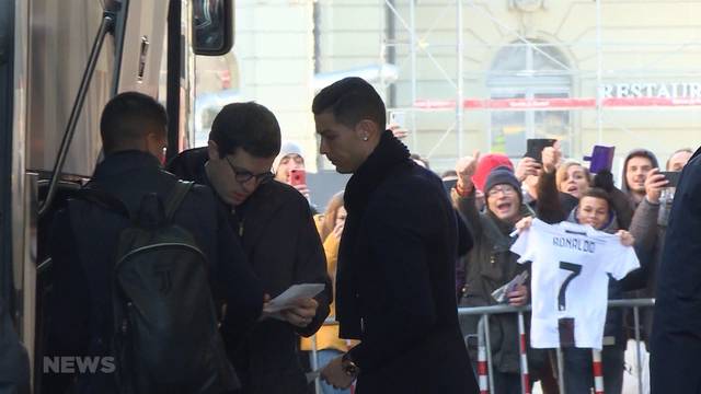 Ronaldo verabschiedet sich von Bern