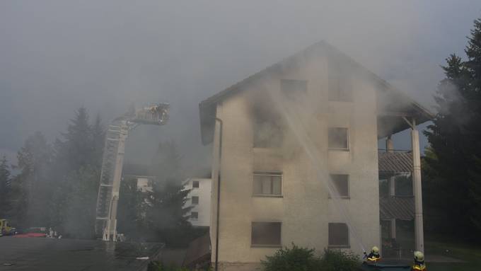 Mann nach Streit und Brand verhaftet