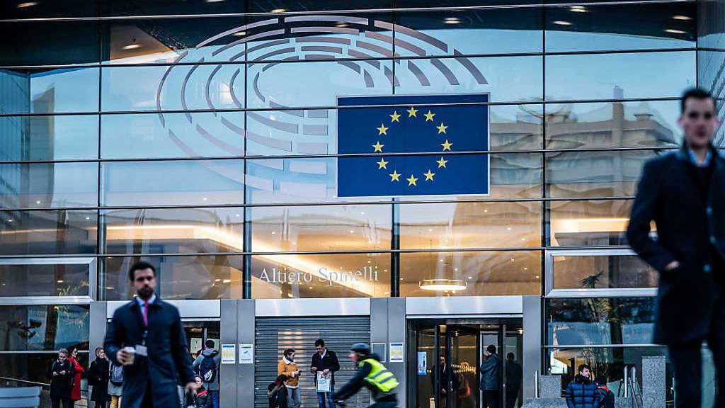 ARCHIV - Die Sitzungswoche des Europaparlaments im französischen Straßburg ist wegen der Corona-Pandemie abgesagt worden. Die September-Sitzung in der kommenden Woche werde stattdessen in Brüssel stattfinden. Foto: Michael Kappeler/dpa