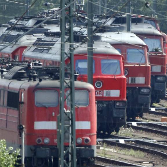 Streik im Güterverkehr der Bahn in Deutschland hat begonnen