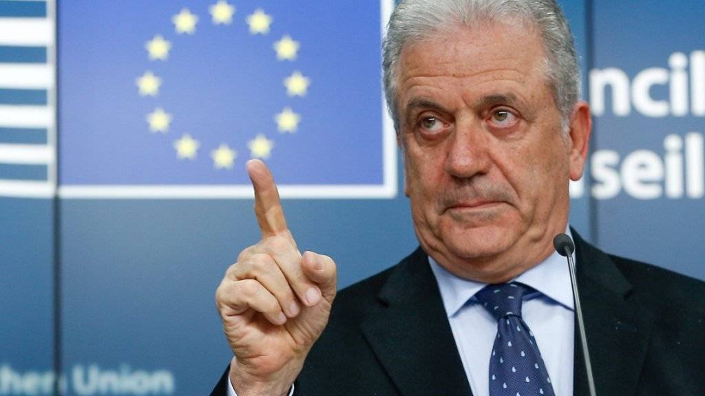 EU-Migrationskommissar Dimitris Avramopoulos