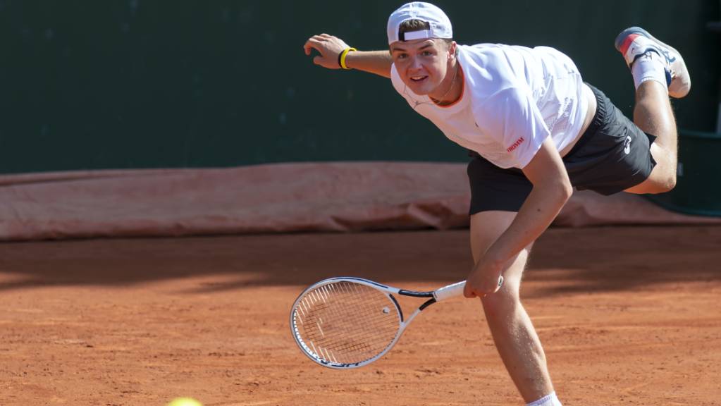 Im Halbfinal ausgeschieden: Dominic Stricker konnte seine Favoritenrolle beim ITF-Turnier in Klosters nicht ganz erfüllen