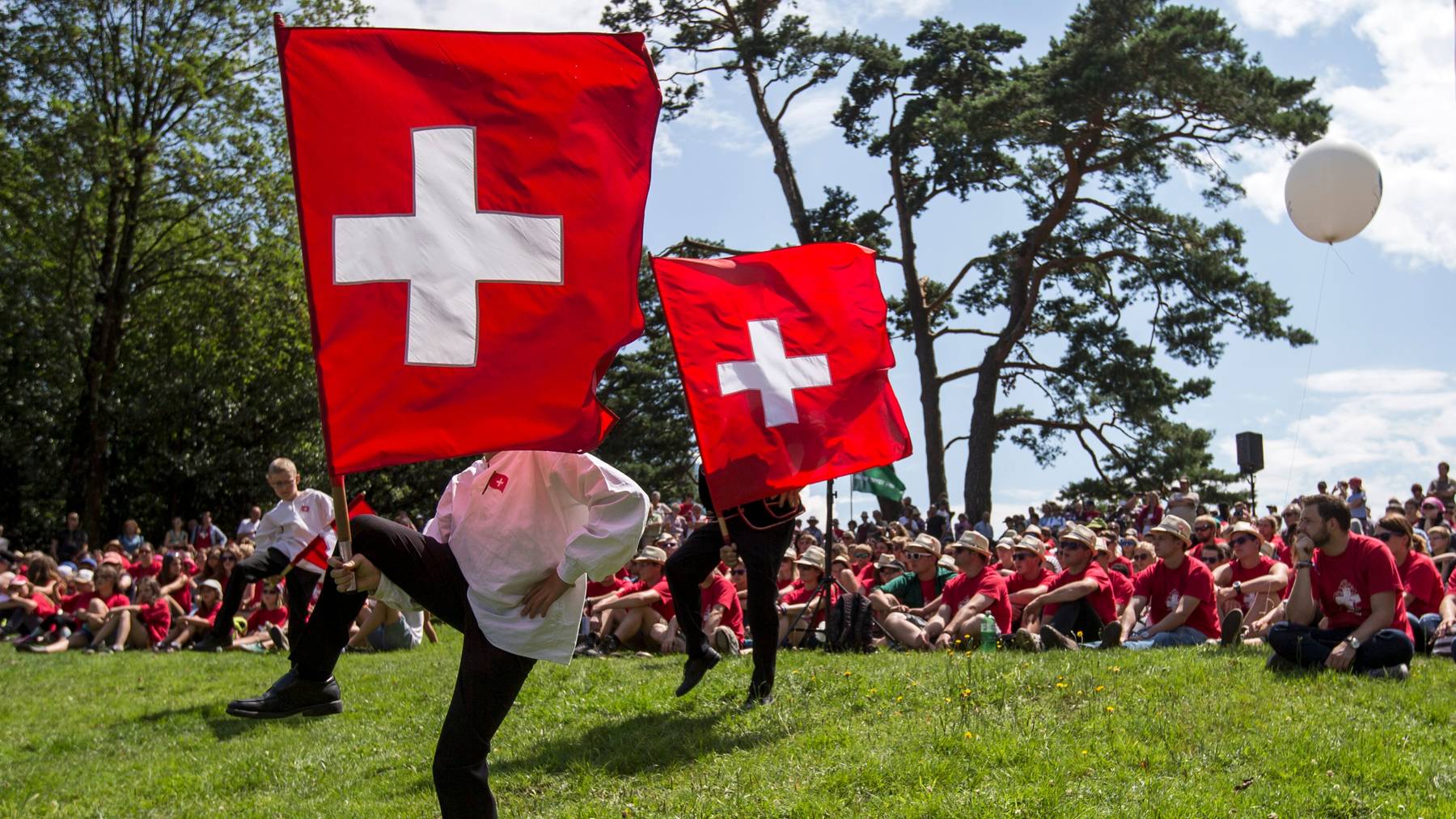 Die Bundesfeier auf dem Rütli wird jeweils von der Schweizerischen Gemeinnützigen Gesellschaft organisiert (Symbolbild).