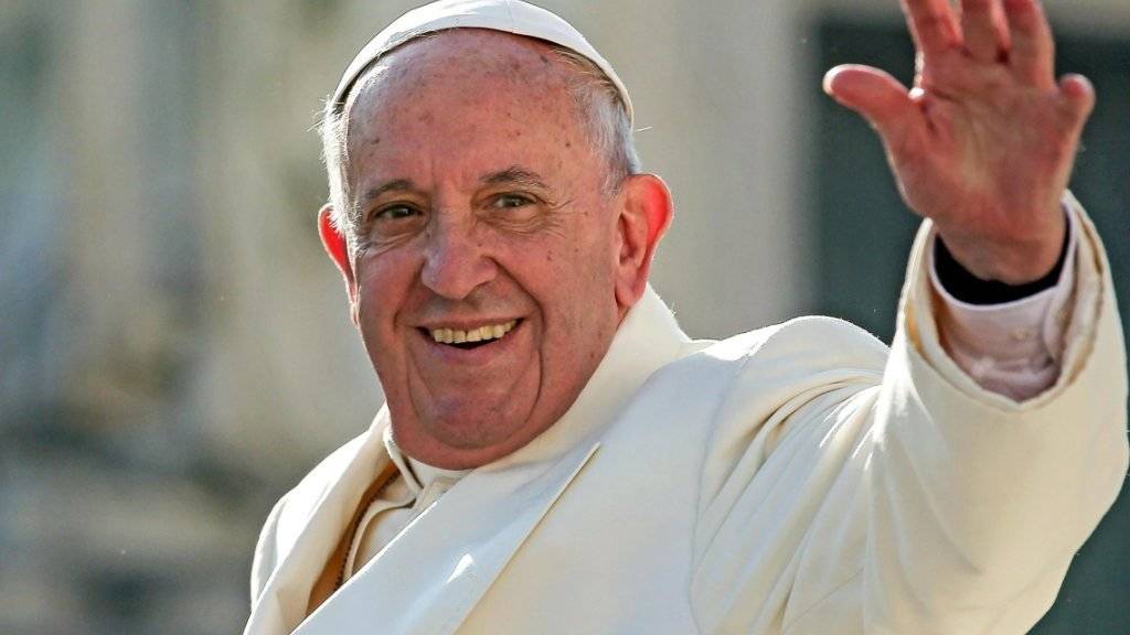 Papst Franziskus erhält den Karlspreis für seine «Botschaft der Hoffnung und Ermutigung.» (Archiv)