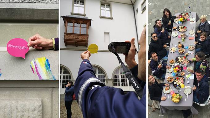 So war der erste St.Galler Instawalk