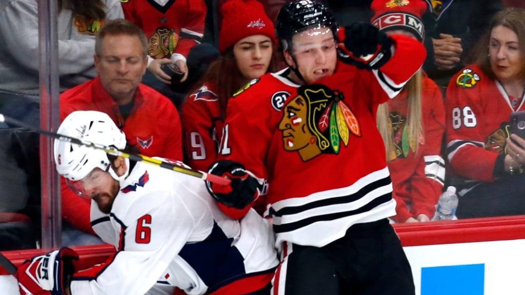 Nach 310 Spielen in der NHL neu in Lausanne am Werk: Drake Caggiula