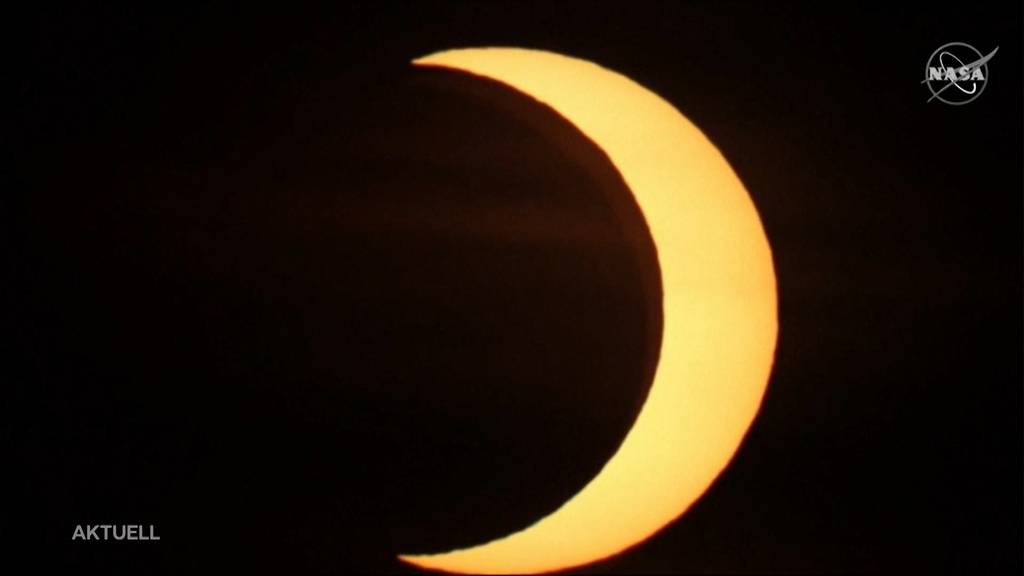 Aus der Schweiz kaum erkennbar: Spektakuläre Sonnenfinsternis