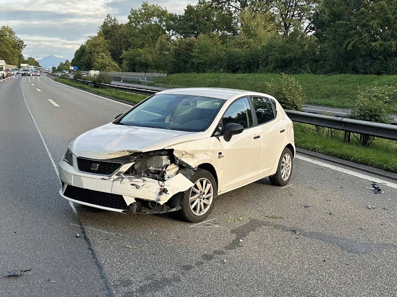 Unfall Autobahn Sempach
