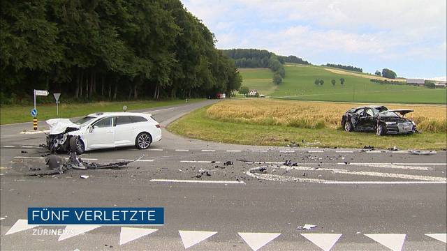 Zwei Schwerverletzte nach Verkehrsunfall in Gunzwil