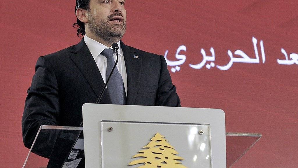 Der libanesische Ex-Premierminister Hariri will bald in sein Heimatland zurückkehren. (Archiv)