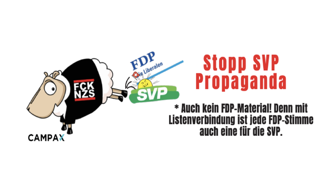 Sticker soll Briefkästen frei von «SVP-Propaganda» halten – doch das klappt nicht