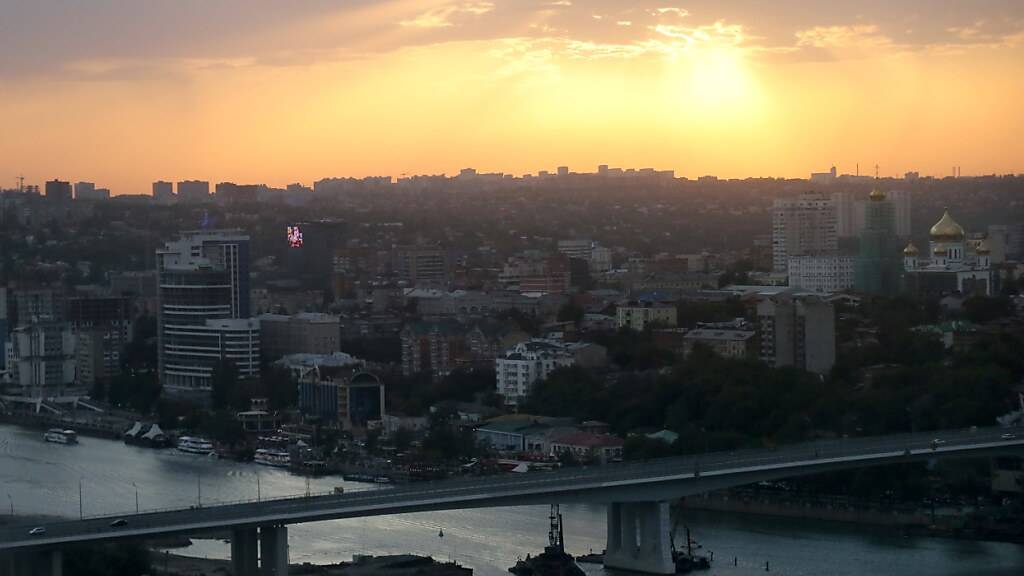 Blick auf die Stadt Rostow am Don im Süden Russlands. Sie gilt als Tor zum Kaukasus.