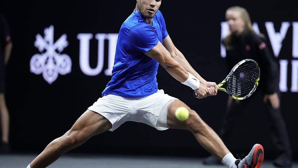 Einzig Carlos Alcaraz holte am Samstag am Laver Cup einen Sieg für das Team Europa