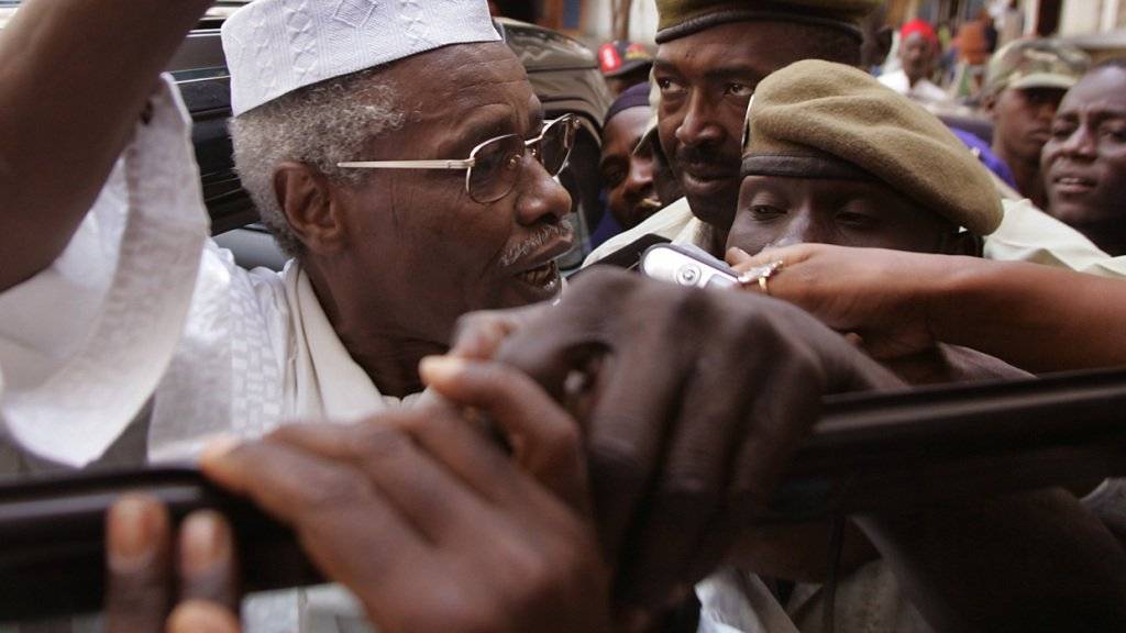 Der frühere Diktator des Tschad, Hissène Habré, im Jahr 2005.