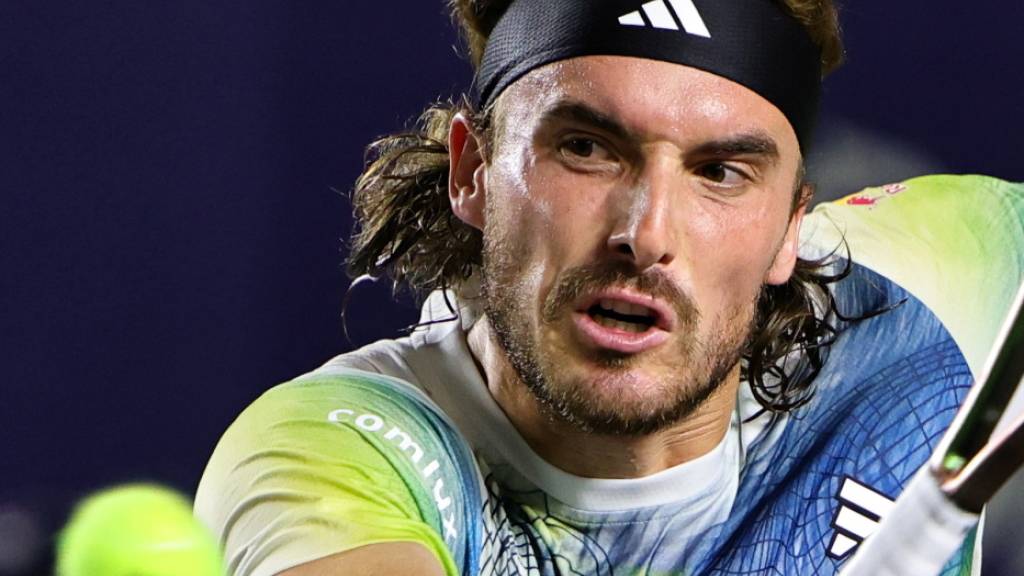 Erstmals in diesem Jahr erfolgreich: Stefanos Tsitsipas sicherte sich in Mexiko seinen zehnten ATP-Titel