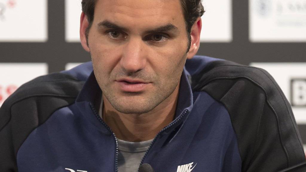 Federer - hier in Basel - spricht sich für mehr Doping-Kontrollen im Tennis aus