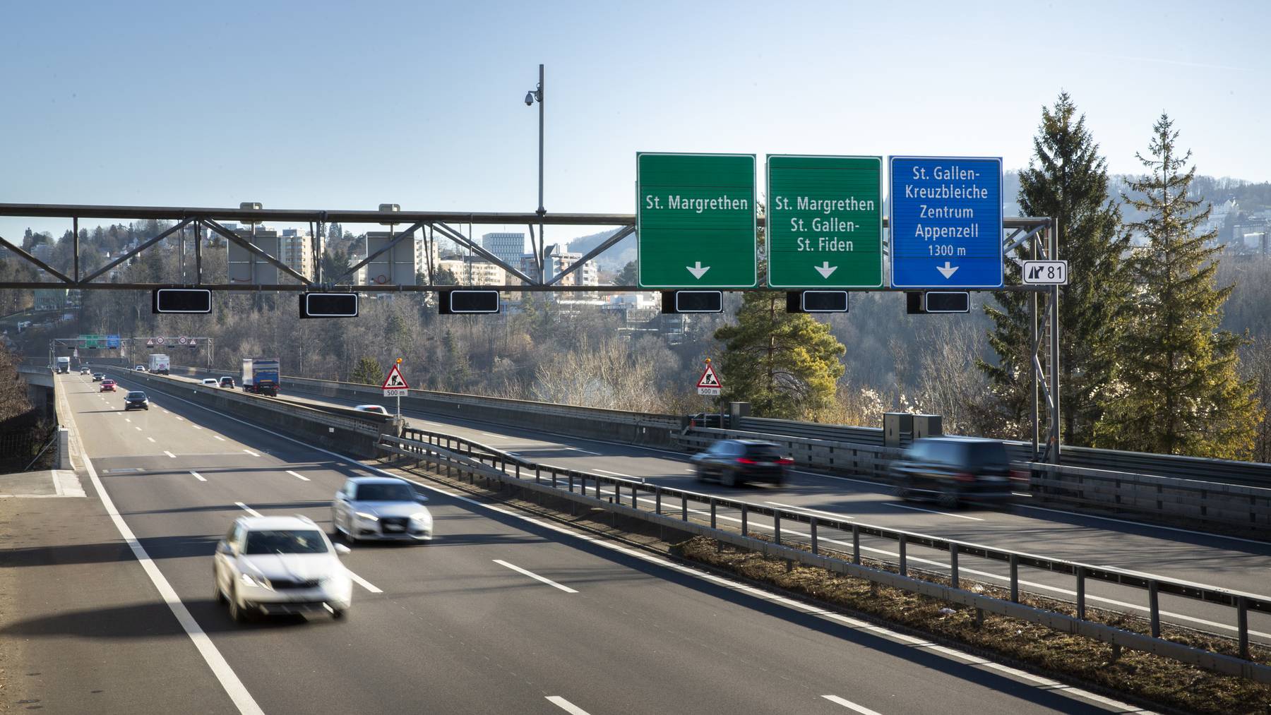 Die erste Etappe der Sanierung der Stadtautobahn dauert bis 2023.