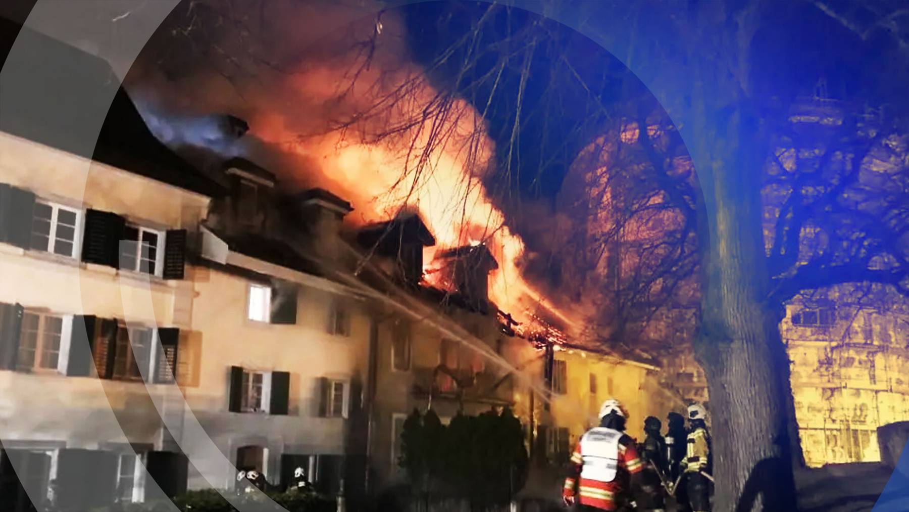 Grossbrand in der Altstadt Solothurn