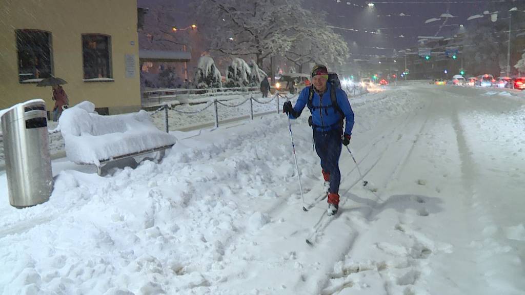 Auf Skiern oder Schneeschuhen zur Arbeit: «Davon habe ich jahrelang geträumt.»
