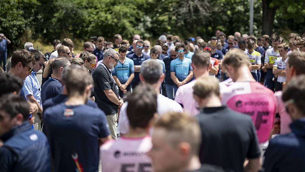 Schlussetappe der Tour of Austria nach Todesfall als Gedenkfahrt