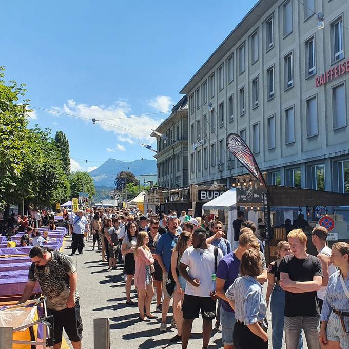 OK vom Stadtfest Luzern spendet 40'000 Franken