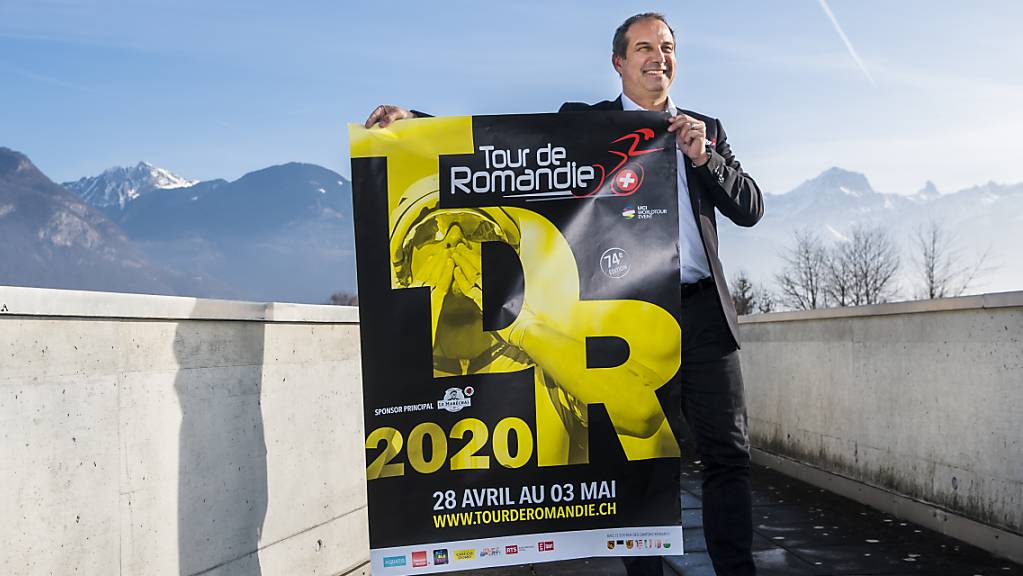 Vor einem Jahr präsentierte der Direktor Richard Chassot die Strecke der Tour de Romandie in Aigle. Nach der Absage der Ausgabe 2020 lanciert er die Rundfahrt diesen Frühling mit der identischen Strecke neu