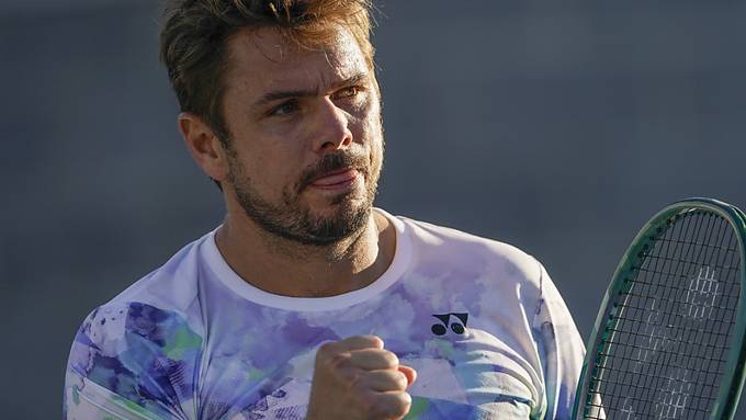 Wawrinka gewinnt und spielt nun gegen Sinner