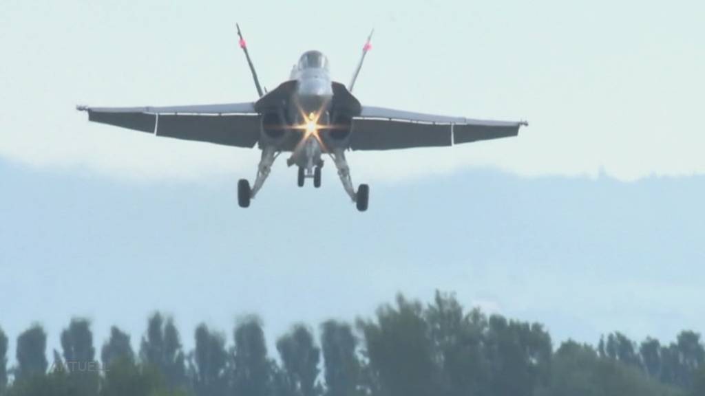 Autobahn A1 war heute Start- und Landebahn für Kampfjets