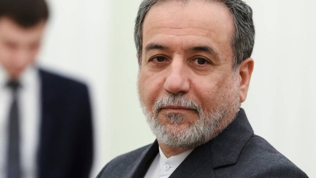 ARCHIV - Der iranische Außenminister Abbas Araghtschi. Foto: Alexander Kazakov/Pool Sputnik Kremlin/AP/dpa/Archivbild