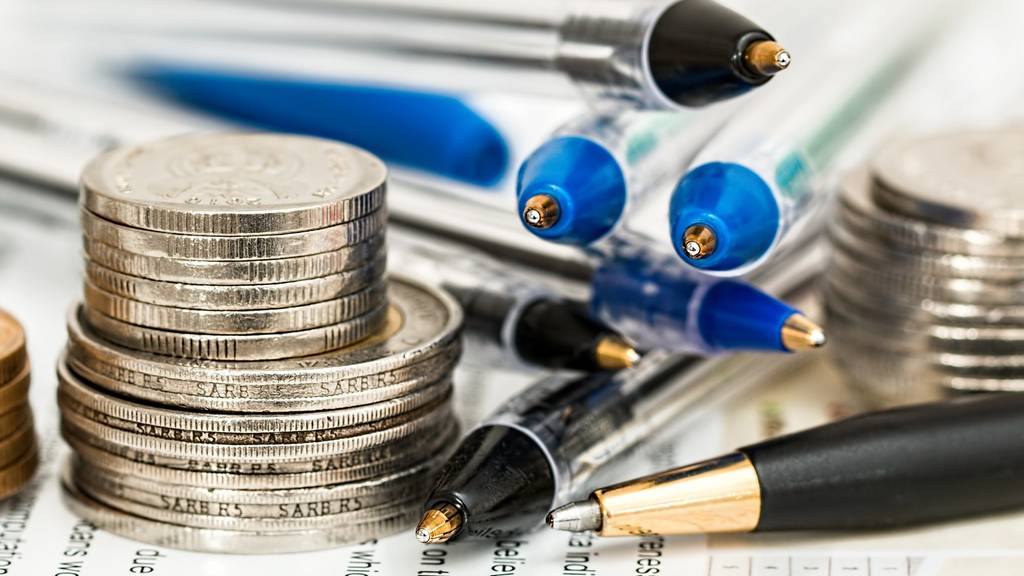 Münzen Kugelschreiber