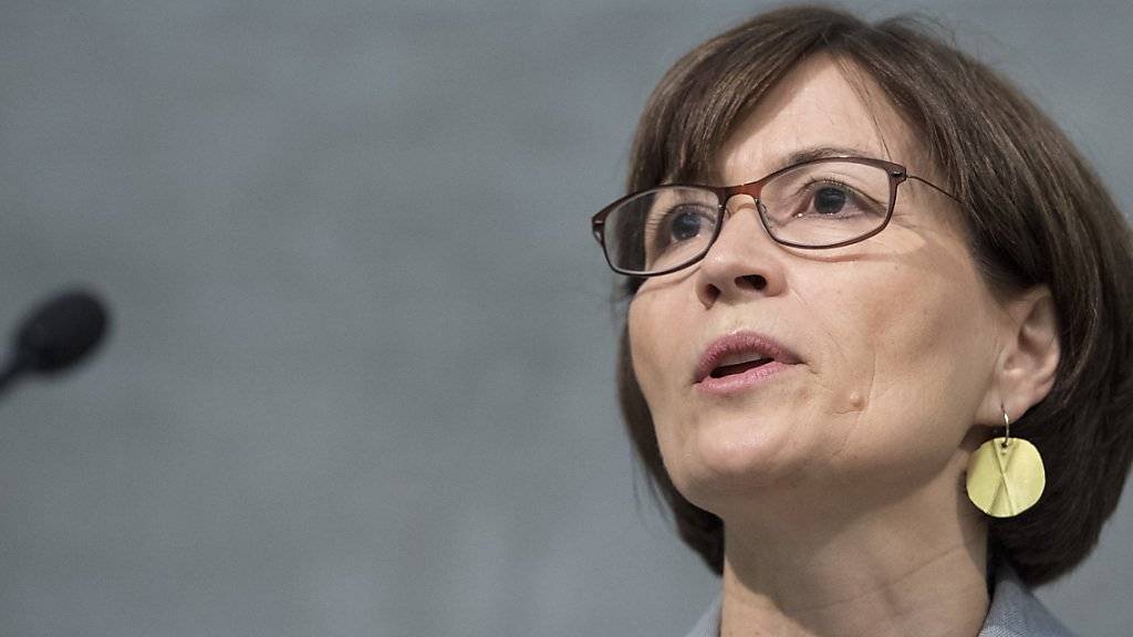 Grüne-Präsidentin und Nationalrätin Regula Rytz will die Europapolitik nicht den anderen Parteien überlassen. Die Delegierten diskutierten am Samstag in Freiburg intensiv über das Thema.