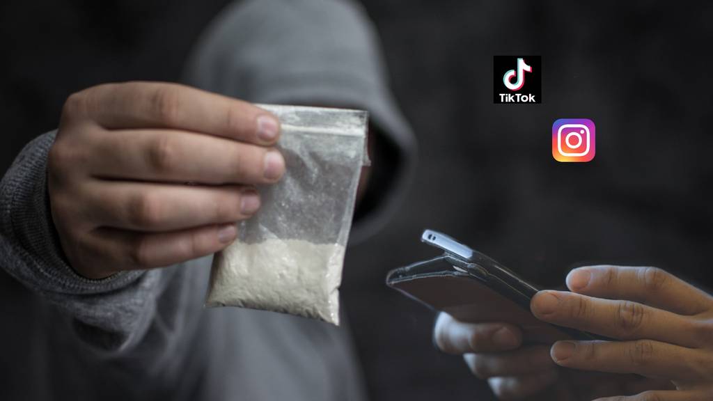Instagram und Tiktok werden zum Drogen-Umschlagplatz für Jugendliche