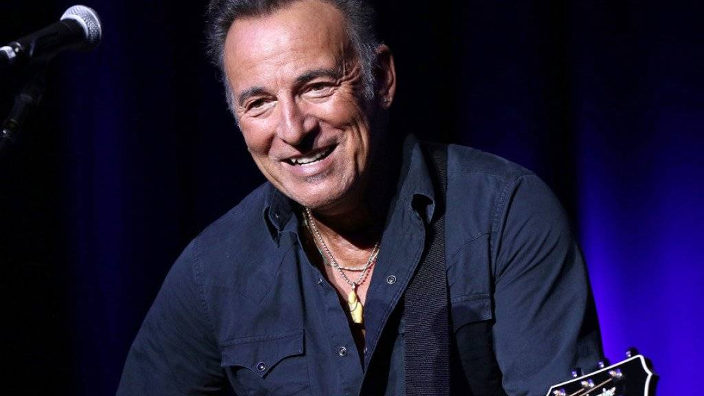 Hat wohl die musikalischen Gene seiner Mutter geerbt: Bruce Springsteen. (Archivbild)