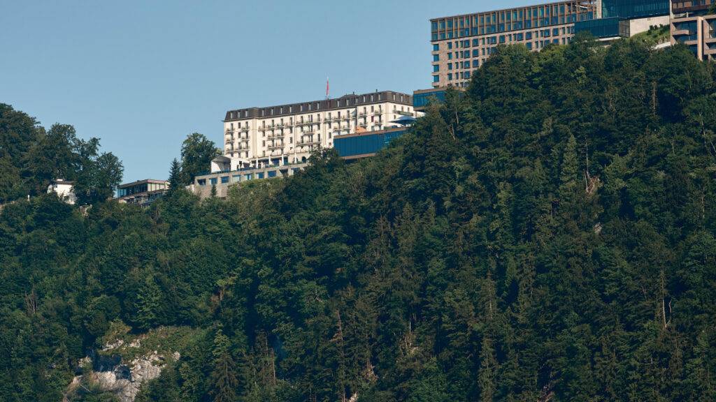 Ob in der Hotelanlage auf dem Bürgenstock erneut Weltpolitik gemacht wird, ist weiterhin offen. (Archivaufnahme)