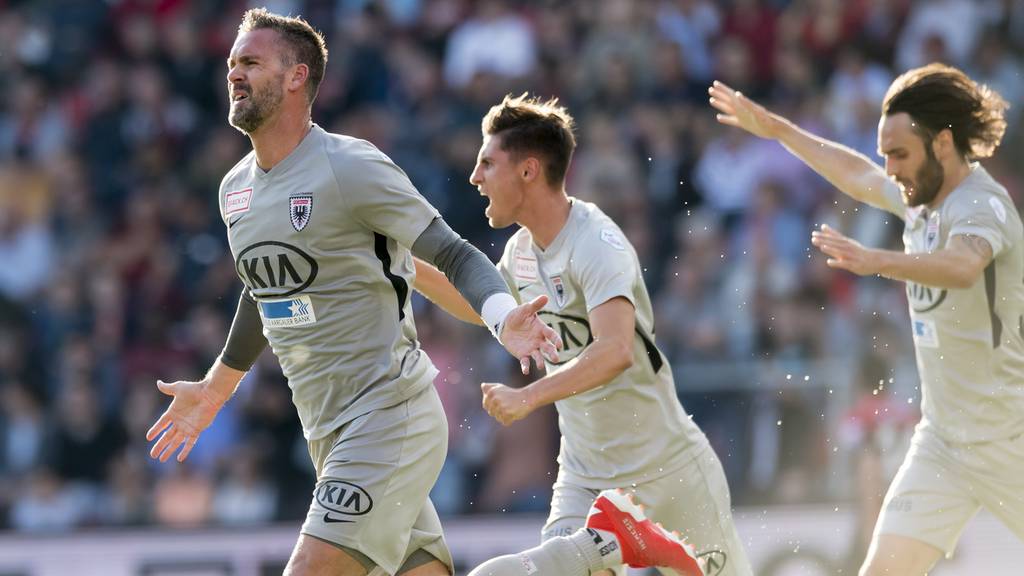 FC Aarau mit einem Bein in der Super League