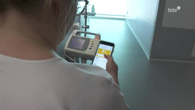 App soll Stürze im Zuger Kantonsspital verhindern